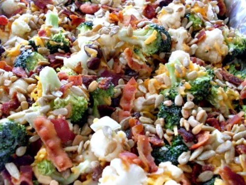 Sunny Vegetable Salad | veronicascornucopia.com