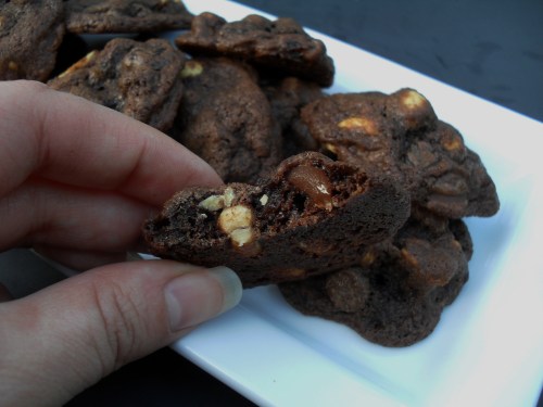 dark chocolate chunkies