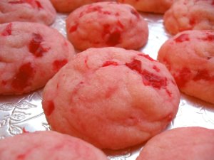 cherry tea cookies