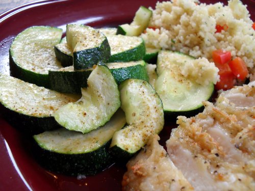 oven roasted zucchini 7-5-10