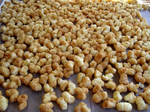 caramel puffed corn 10-1-10