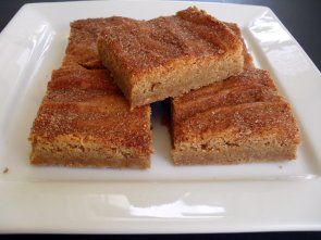snickerdoodle blondies 7-11-10