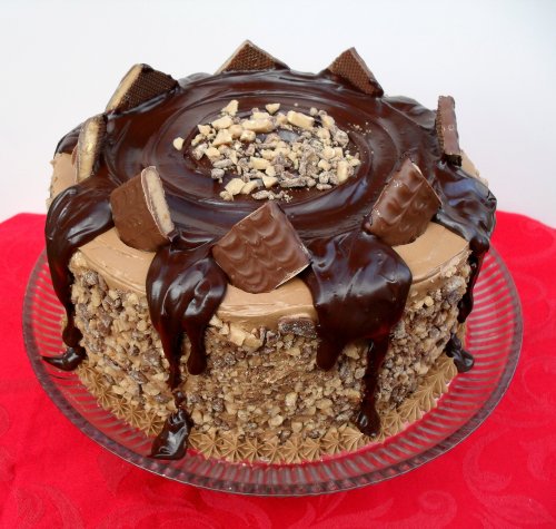 mocha crunch cake