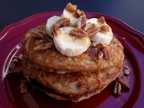 banana pancakes 1-29-11