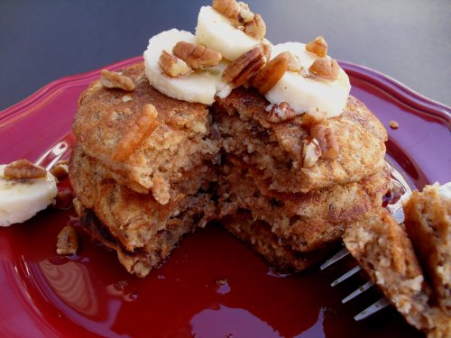 banana pancakes 1-29-11