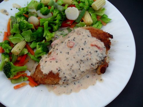 chicken basil cream