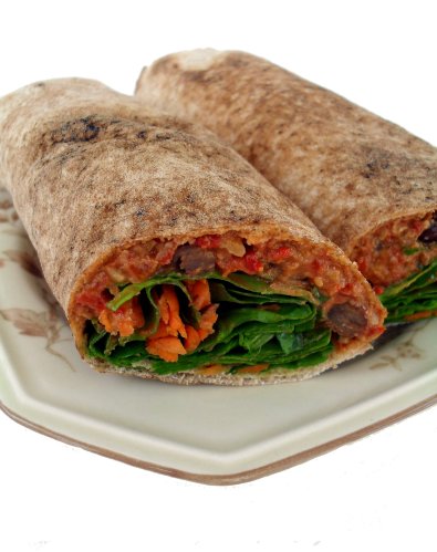muhammara wrap