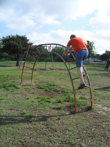 Dennis embarking upon a Mobius strip mission