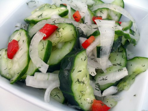 Dilly Cucumber Salad 5-16-11