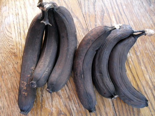 black bananas