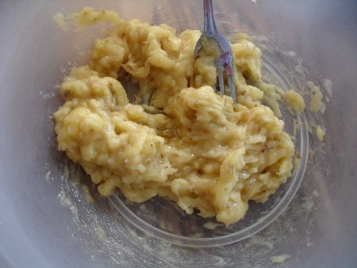 mashed banana