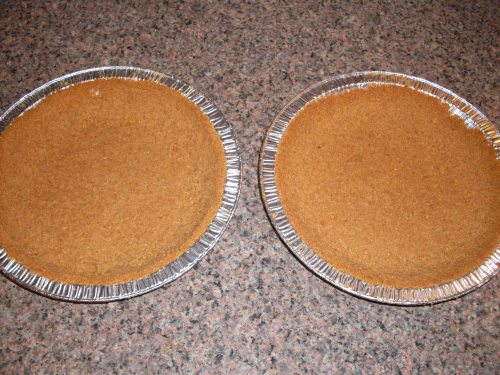 cinnamon graham cracker crusts