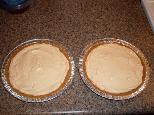 filled peanut butter pies