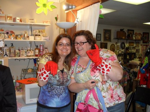 Me & Racine: domestic goddesses!