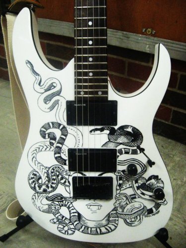 Medusa Den's guitar