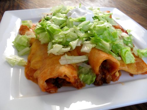 beef & cheese enchiladas 7-29-11