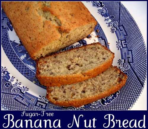 sugar free banana nut bread