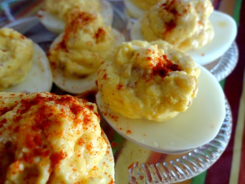 bacon devilled eggs