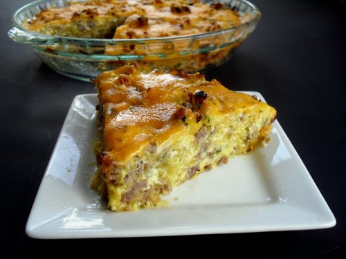 sausage squash pie 3-14-11