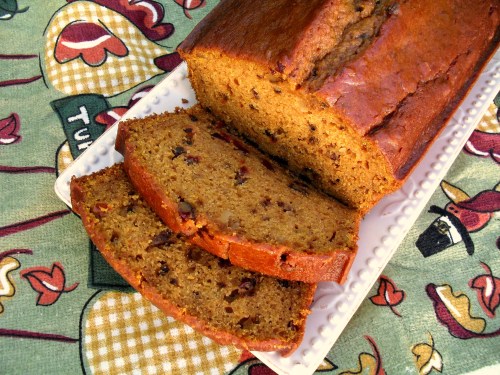 cranberry pumpkin spice bread
