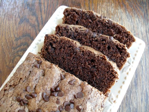 double chocolate rum bread