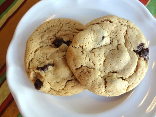 peanut butter chocolate chip cookies