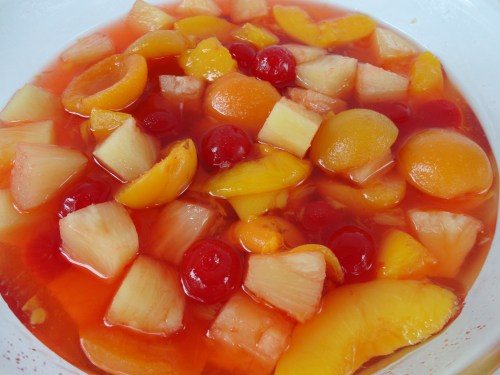 fruitcake starter, day 1