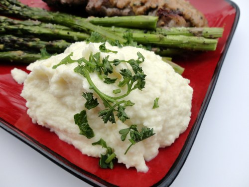 creamy mashed cauliflower