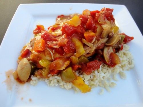 crockpot chicken cacciatore