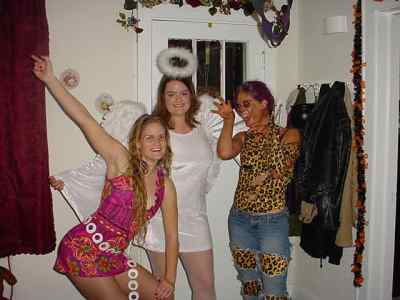 halloween 2004 with my sisters