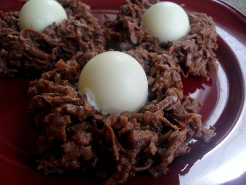 bird's nest cookies