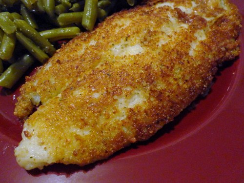 swai fillet with breadless breading