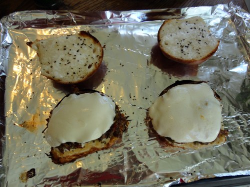 melty Italian roast beef sandwiches