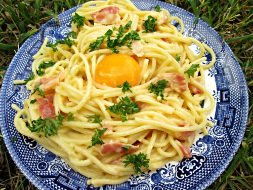 Classic Spaghetti Carbonara | veronicascornucopia.com